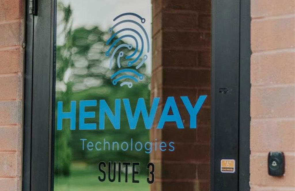 Front door with Henway Logo