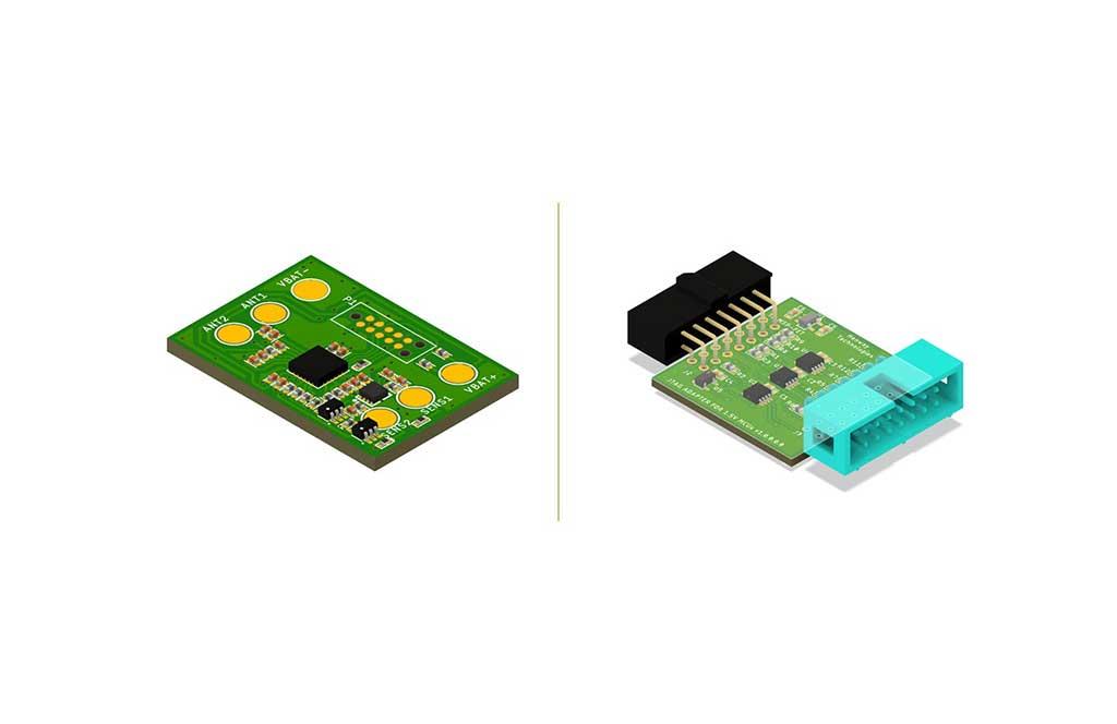 PCB renderings